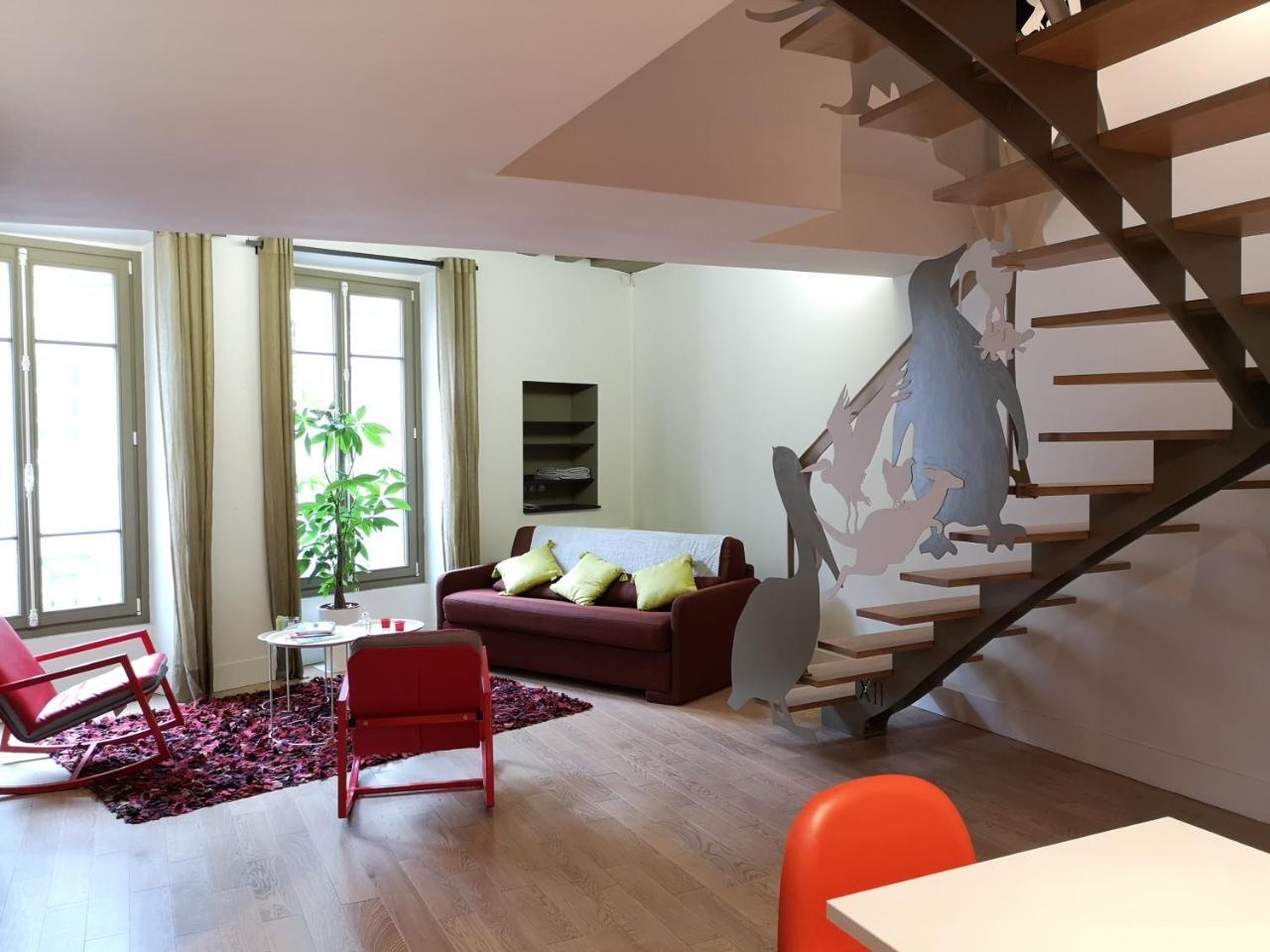 Beautiful Duplex In The Center Of Paris Apartman Kültér fotó