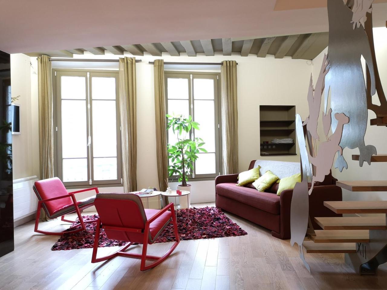Beautiful Duplex In The Center Of Paris Apartman Kültér fotó